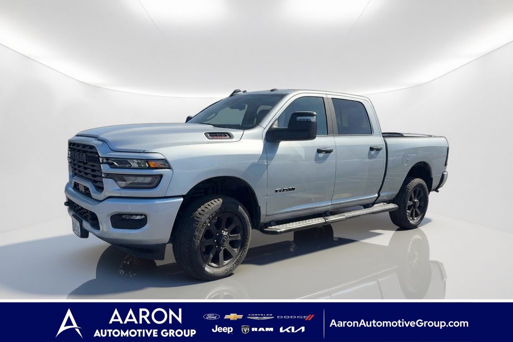 Silver 2026 RAM 2500 Pickup Truck Four-Wheel Drive 8-Speed Automatic