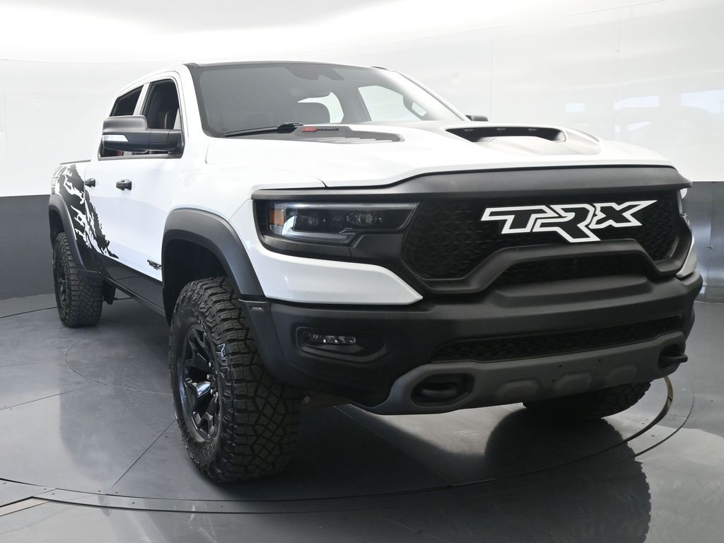 Used 2022 Bright White Clearcoat Ram TRX image 9
