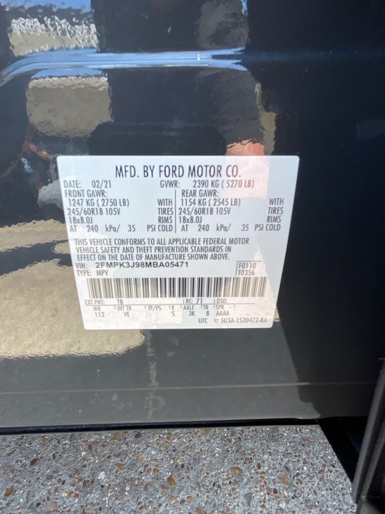 2021 Ford Edge SEL Gray at DeMontrond Ford