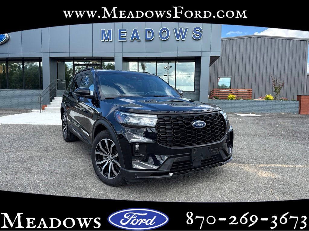 Agate Black Metallic 2026 Ford Explorer SUV / Crossover All-Wheel Drive 10-Speed Automatic