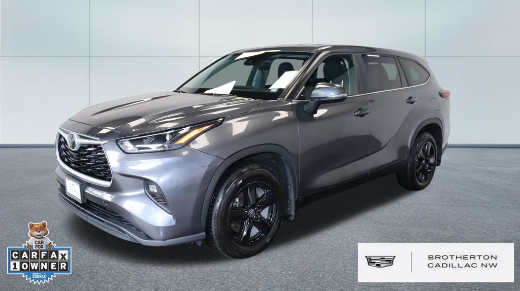Magnetic Gray Metallic 2025 Toyota Highlander Hybrid Limited AWD SUV / Crossover All-Wheel Drive Continuously Variable Transmission