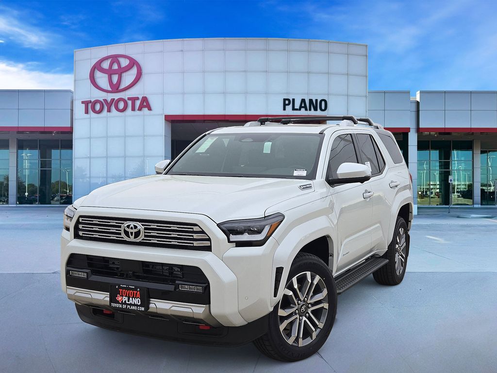 White (Wind Chill Pearl) 2026 Toyota 4Runner Limited 4WD SUV / Crossover All-Wheel Drive 8-Speed Automatic Overdrive