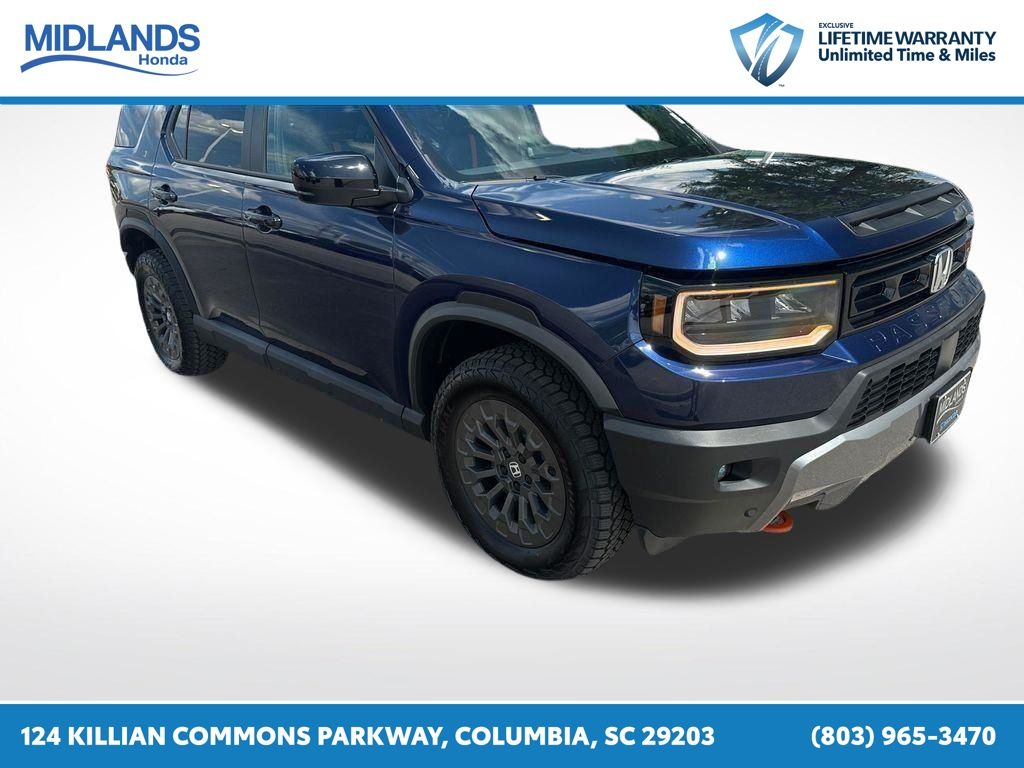 Black (Obsidian Blue Pearl) 2026 Honda Passport TrailSport AWD SUV / Crossover All-Wheel Drive Automatic