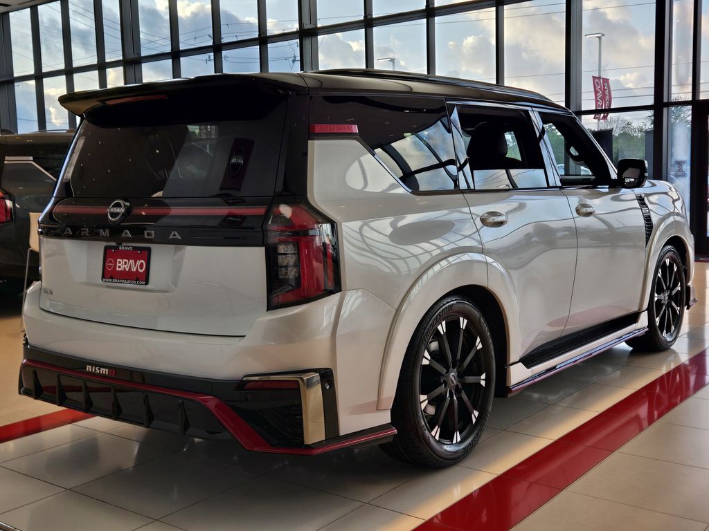2026 Nissan Armada NISMO White at Bravo Nissan