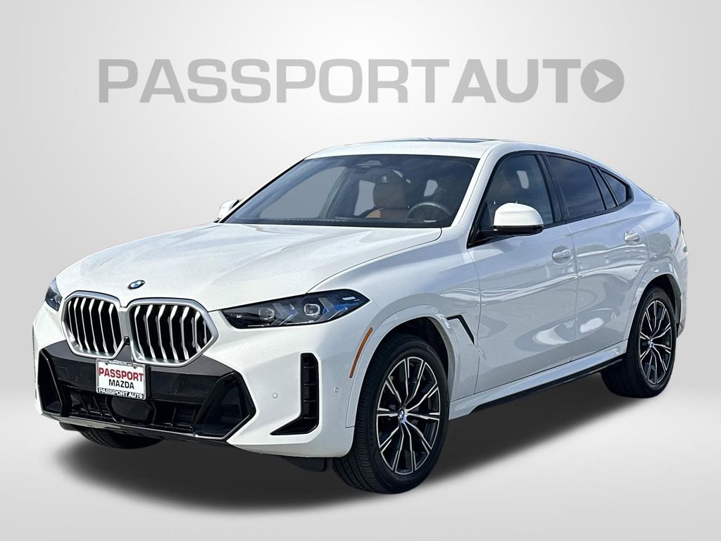 Alpine White 2026 BMW X6 SUV / Crossover All-Wheel Drive 8-Speed Automatic