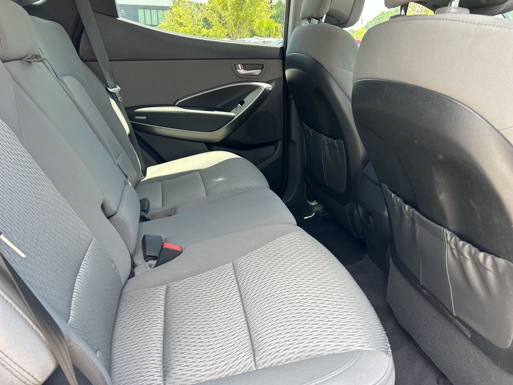 2017 Frost White Pearl Hyundai Santa Fe Sport 2.4 Base AWD SUV