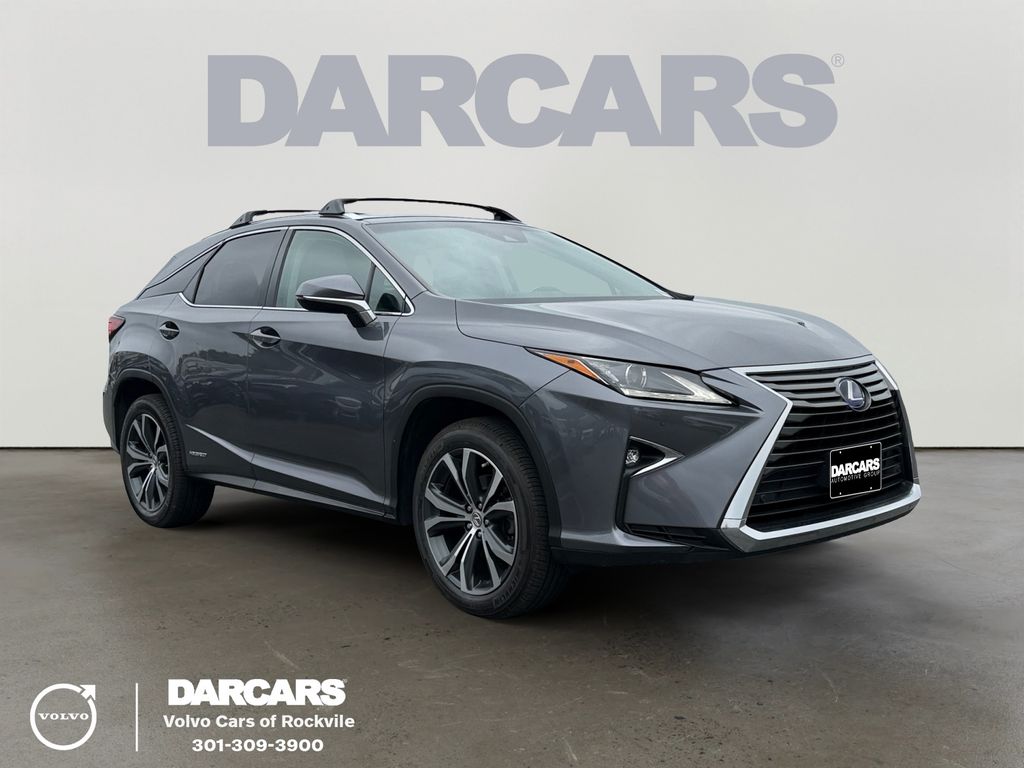 Gray Pearl 2016 Lexus RX Hybrid SUV / Crossover All-Wheel Drive Continuously Variable Transmission