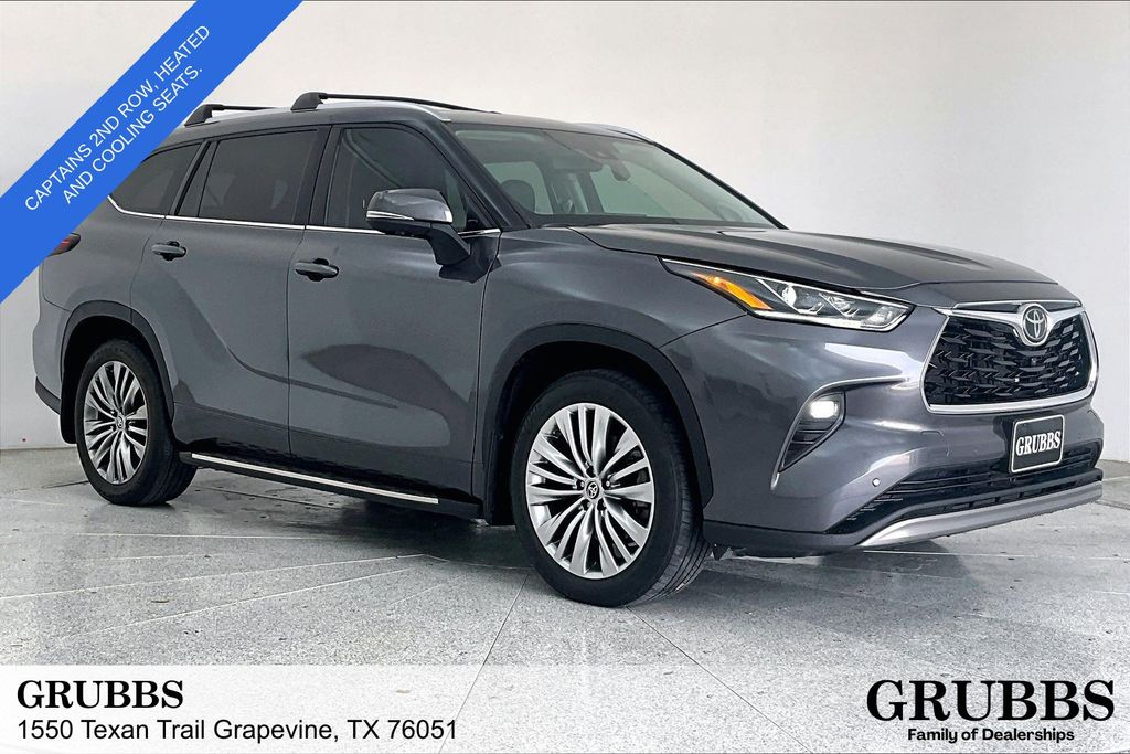 Magnetic Gray Metallic 2024 Toyota Highlander SUV / Crossover Front-Wheel Drive 8-Speed Automatic