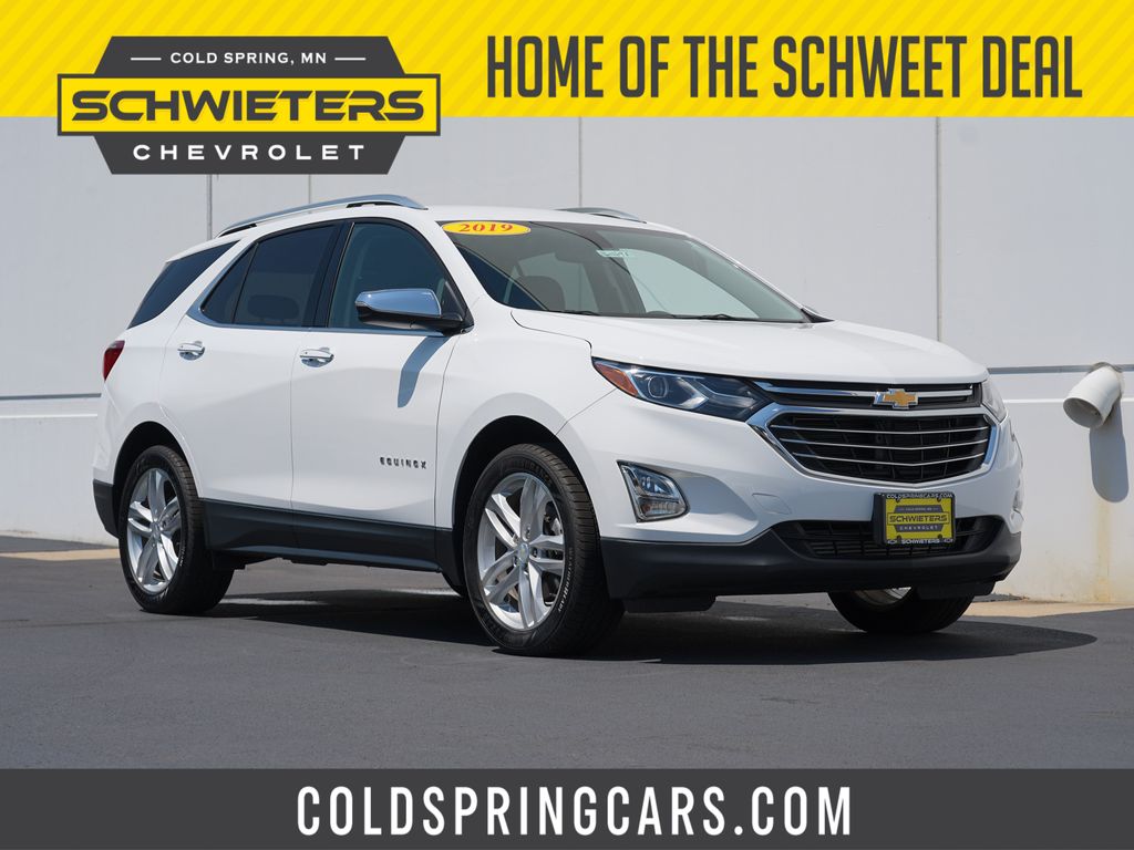 Summit White 2019 Chevrolet Equinox SUV / Crossover Four-Wheel Drive 9-Speed Automatic Overdrive