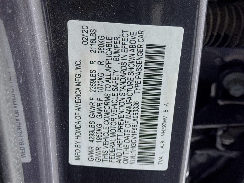 Used Car 2020 Honda Accord  Ex-l For Sale In Austin, Texas