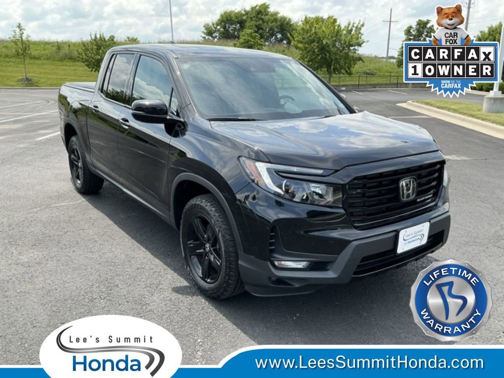 Crystal Black Pearl 2023 Honda Ridgeline Black Edition AWD Pickup Truck All-Wheel Drive 9-Speed Automatic