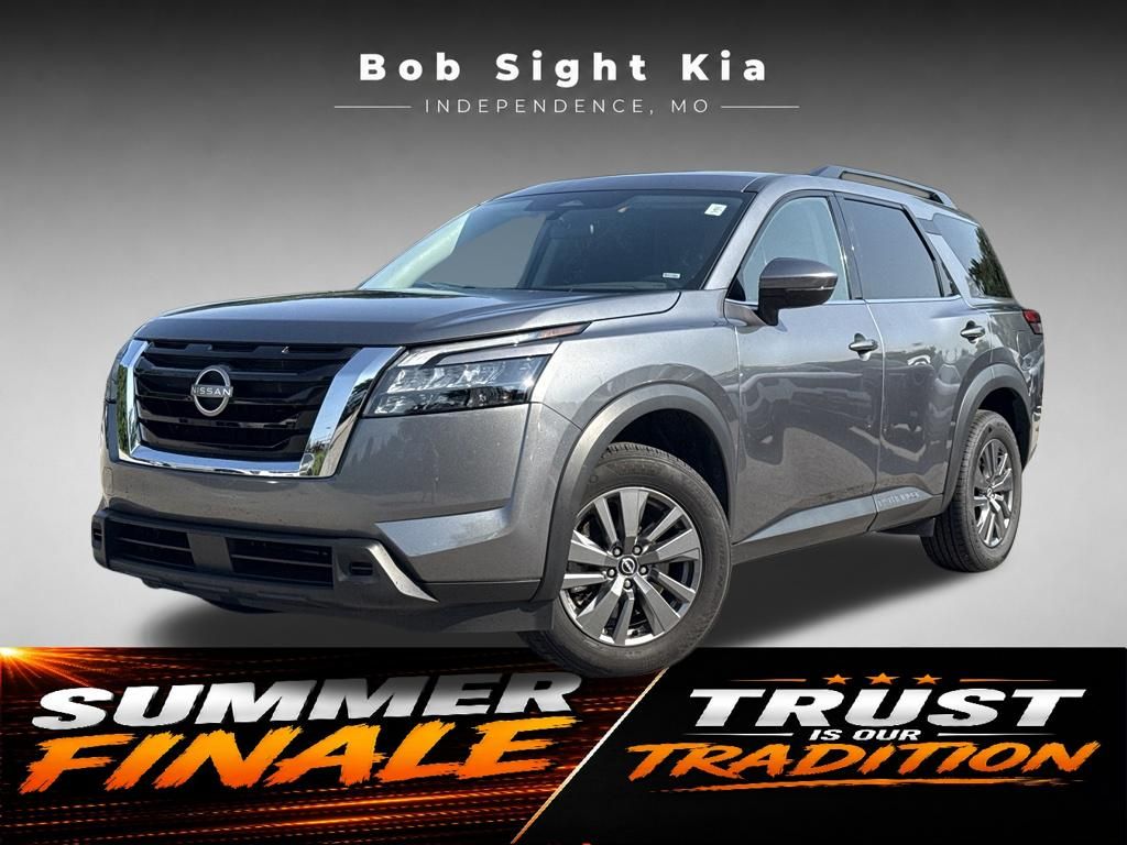 Gray (Gun Metallic) 2024 Nissan Pathfinder SUV / Crossover All-Wheel Drive 9-Speed Automatic