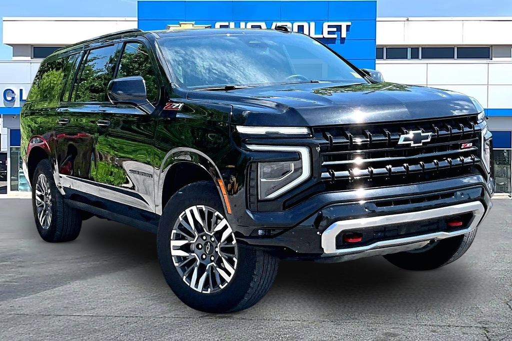 Black 2025 Chevrolet Suburban SUV / Crossover Four-Wheel Drive