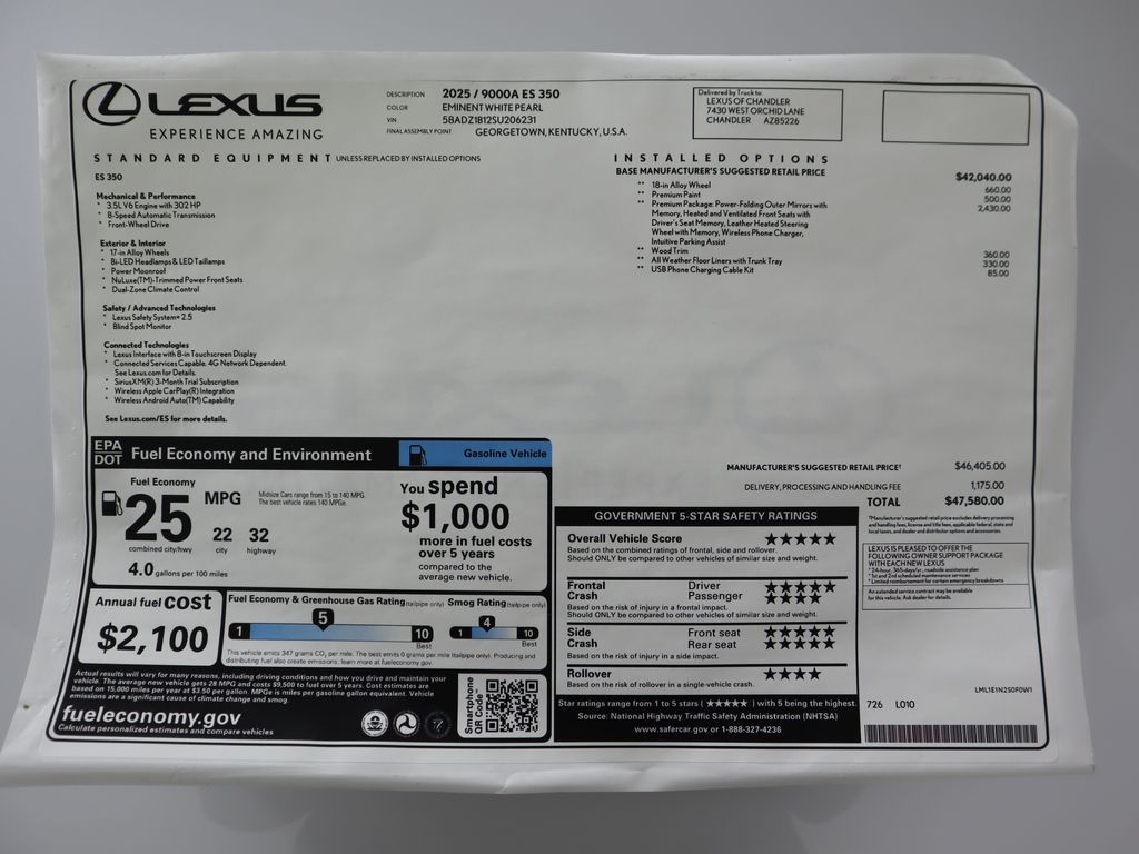 Thumbnail: 2025 Lexus ES - 9