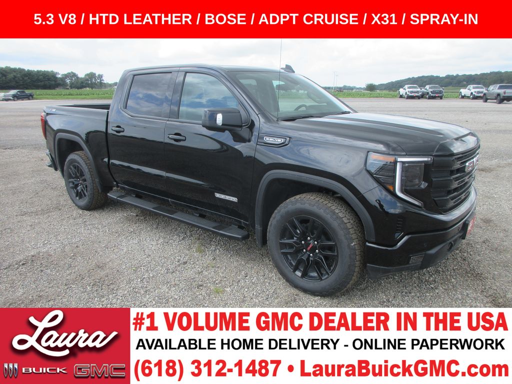 Onyx Black 2026 GMC Sierra 1500 Pickup Truck Four-Wheel Drive Automatic