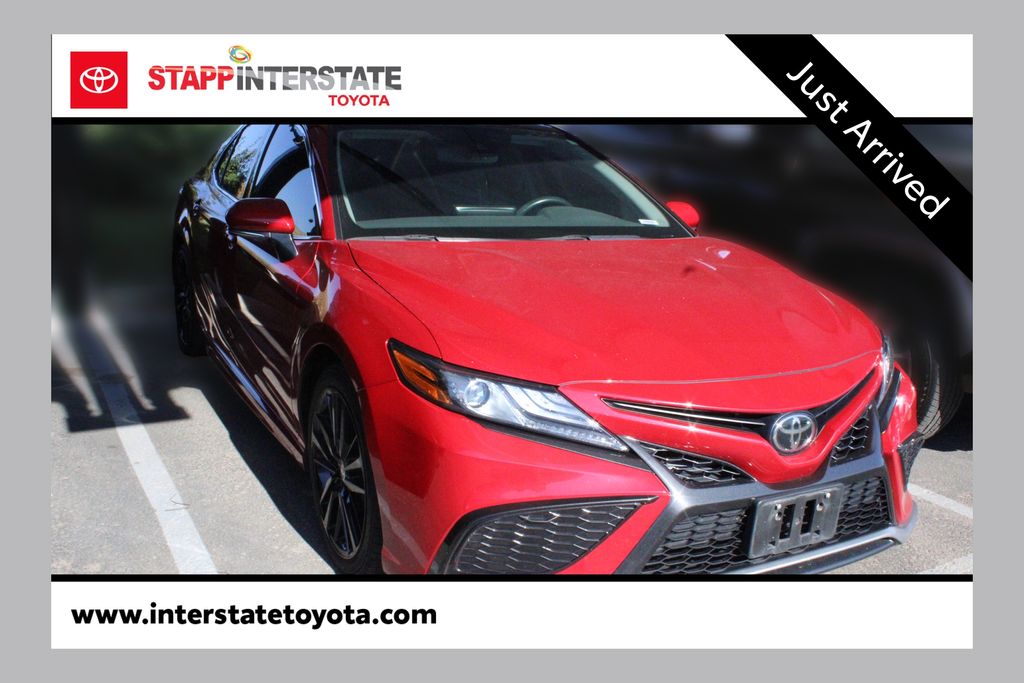 Supersonic Red 2024 Toyota Camry Sedan All-Wheel Drive 8-Speed Automatic