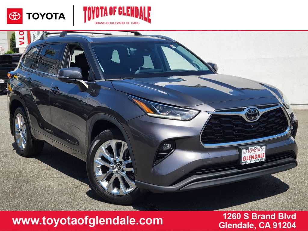 Magnetic Gray Metallic 2024 Toyota Highlander SUV / Crossover Front-Wheel Drive 8-Speed Automatic