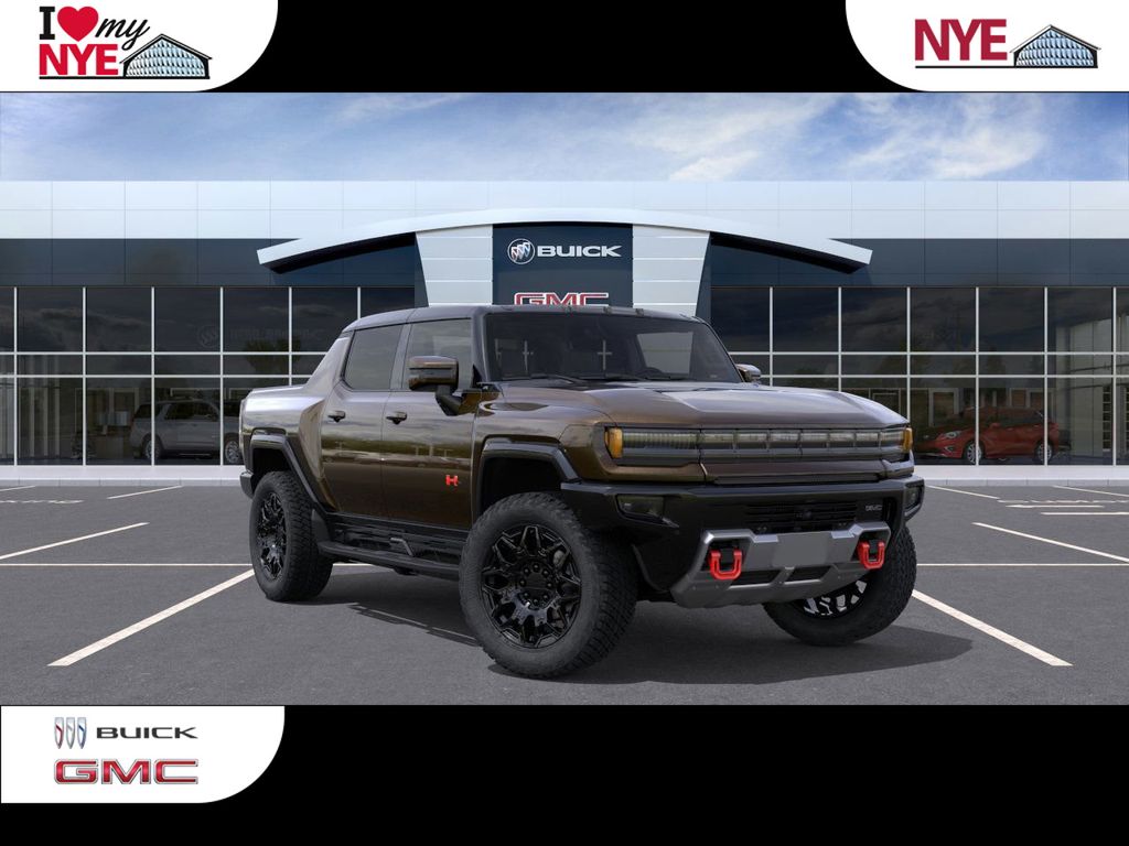 Deep Aurora Metallic (Dark Bronze) 2025 GMC Hummer EV Pickup 2X Crew Cab AWD Pickup Truck All-Wheel Drive 1-Speed Automatic