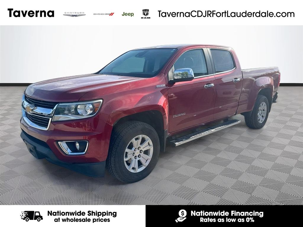 Red Rock 2016 Chevrolet Colorado Pickup Truck Four-Wheel Drive 6-Speed Automatic