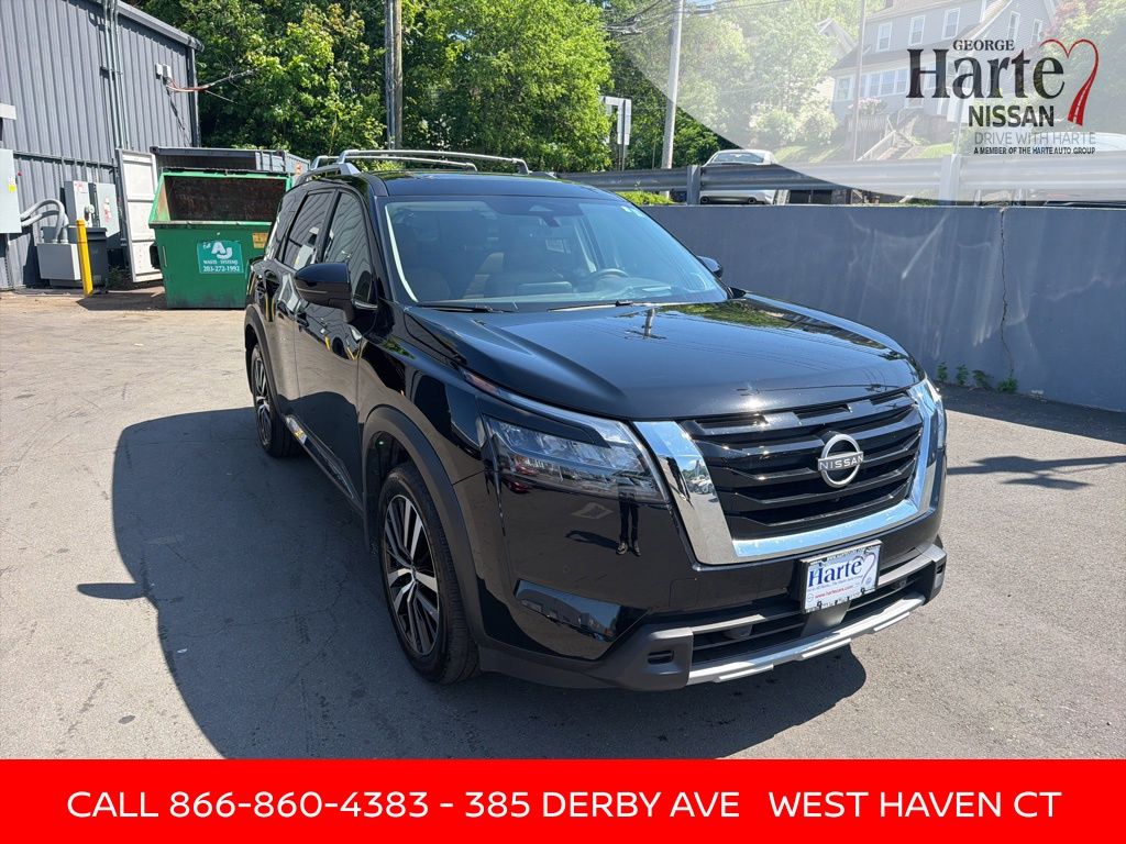 Super Black 2025 Nissan Pathfinder SUV / Crossover All-Wheel Drive 9-Speed Automatic