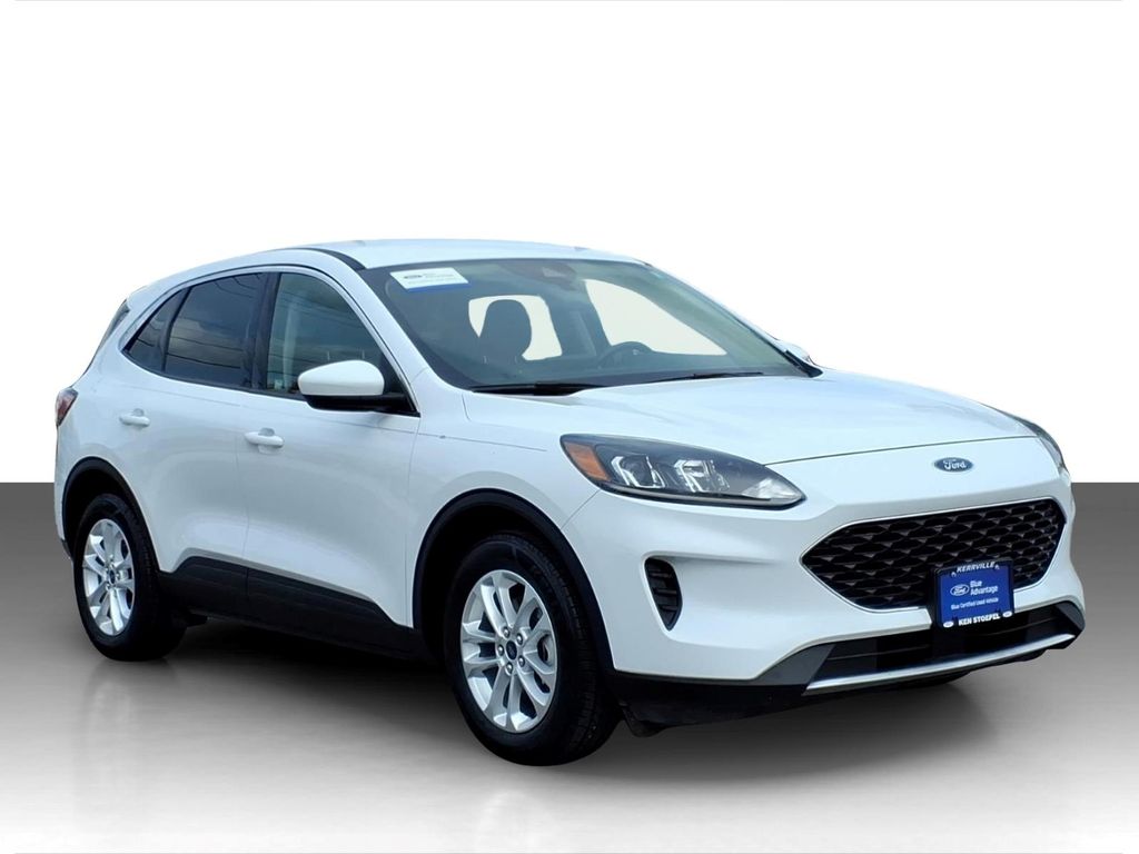 Oxford White 2020 Ford Escape SE FWD SUV / Crossover Front-Wheel Drive 8-Speed Automatic