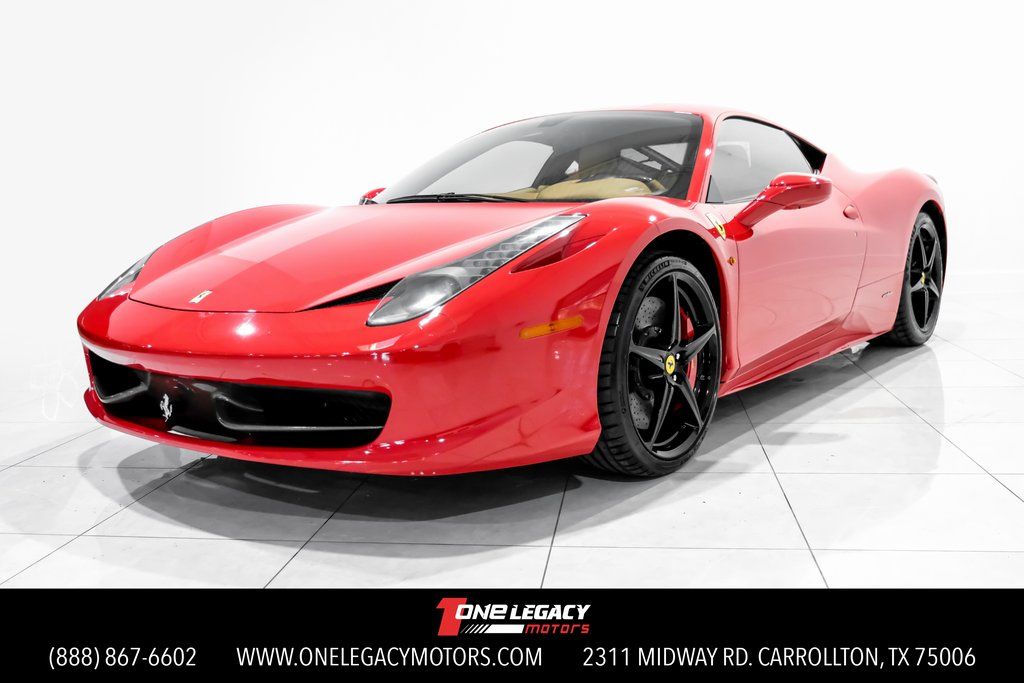 2012 Ferrari 458 Italia RWD