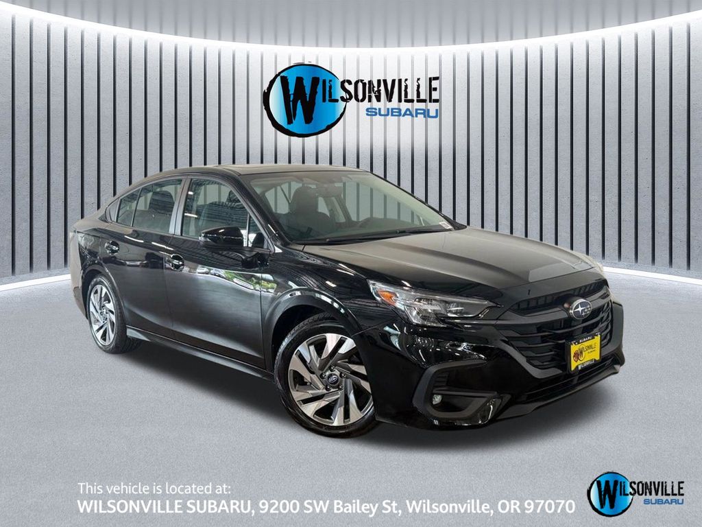 Crystal Black Silica 2025 Subaru Legacy Limited AWD Sedan All-Wheel Drive Continuously Variable Transmission