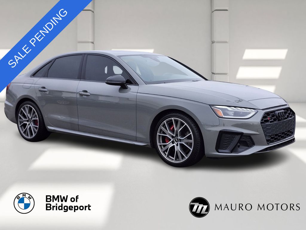 Gray 2021 Audi S4 3.0T quattro Premium Plus AWD Sedan All-Wheel Drive 8-Speed Automatic