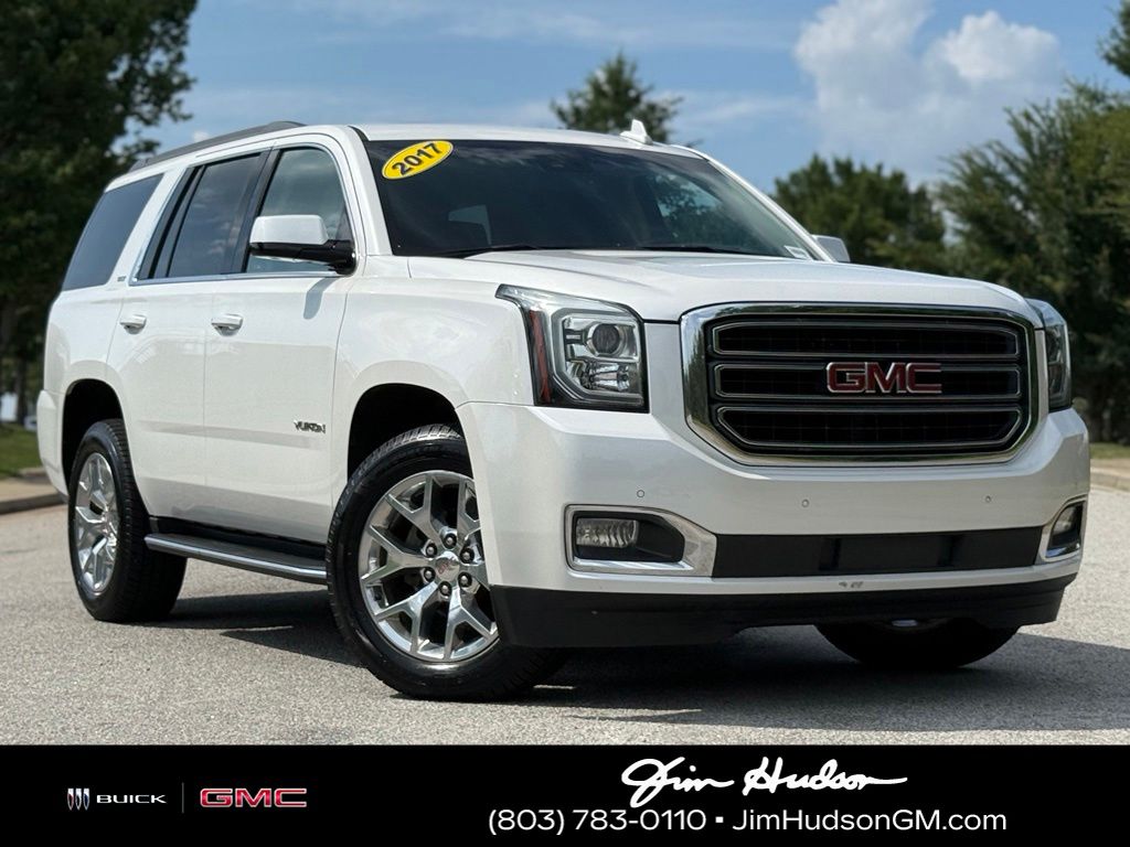 White Frost 2017 GMC Yukon SUV / Crossover Four-Wheel Drive 6-Speed Automatic Overdrive