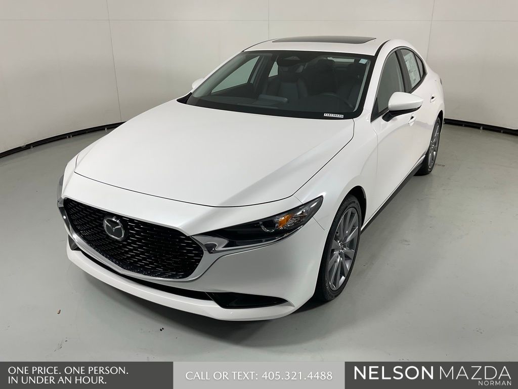 Snowflake White Pearl Mica 2026 Mazda MAZDA3 2.5 S Preferred Sedan FWD Sedan Front-Wheel Drive 6-Speed Automatic