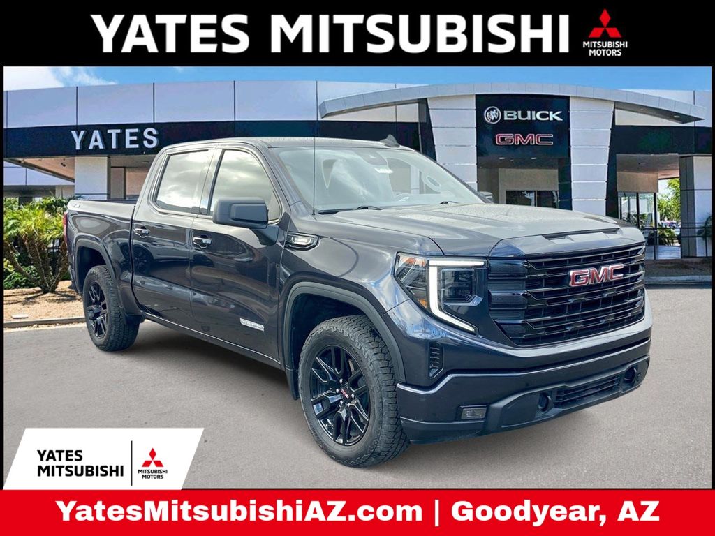 Titanium Rush Metallic 2025 GMC Sierra 1500 Elevation Crew Cab 4WD Pickup Truck Four-Wheel Drive Automatic
