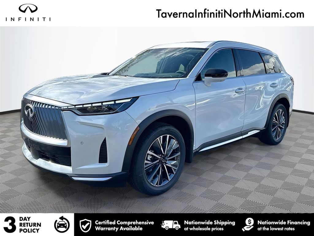 White 2026 INFINITI QX60 SUV / Crossover Front-Wheel Drive 9-Speed Automatic