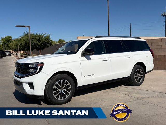 Oxford White 2025 Ford Expedition MAX Platinum 4WD SUV / Crossover Four-Wheel Drive Automatic