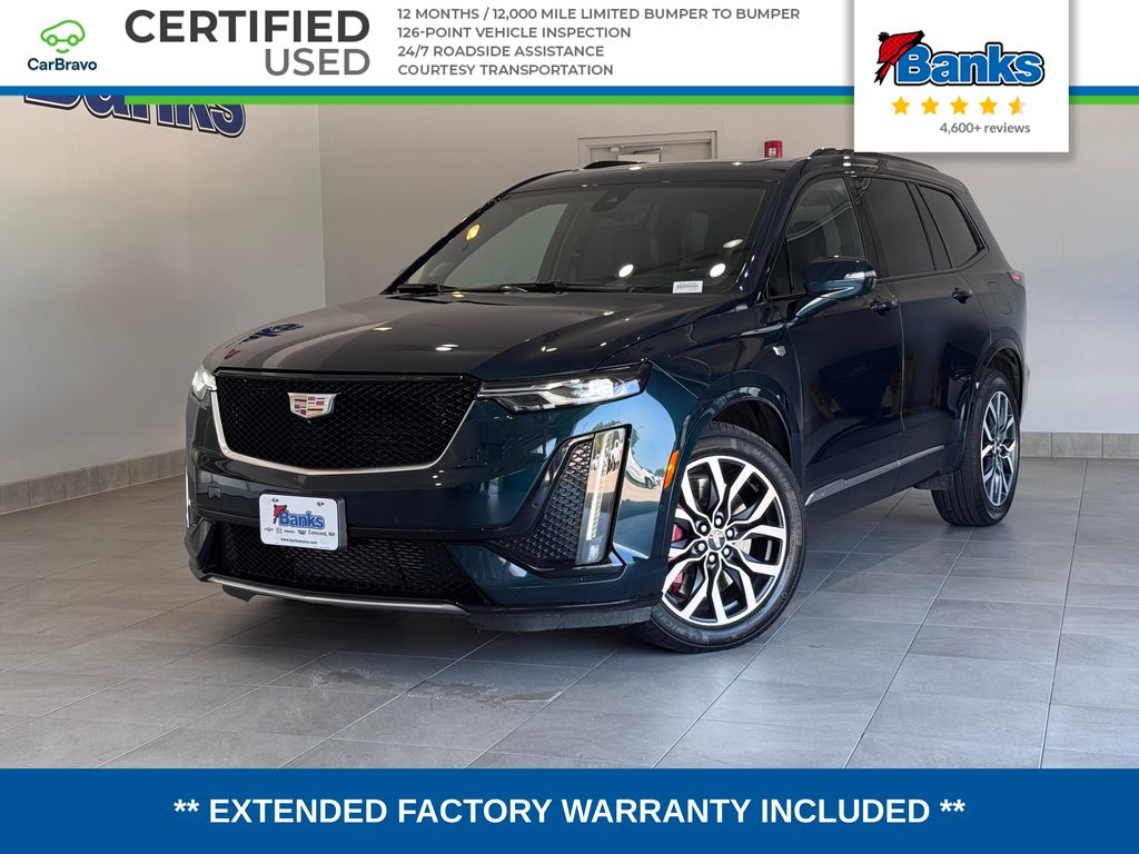Emerald Lake Metallic 2024 Cadillac XT6 SUV / Crossover Four-Wheel Drive 9-Speed Automatic