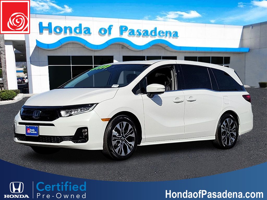 Platinum White Pearl 2026 Honda Odyssey Elite FWD Minivan Front-Wheel Drive Automatic