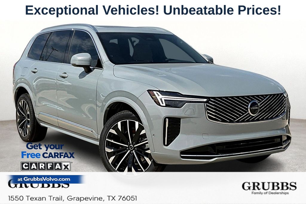 Gray Metallic 2026 Volvo XC90 B6 Plus 7-Passenger AWD SUV / Crossover All-Wheel Drive Automatic