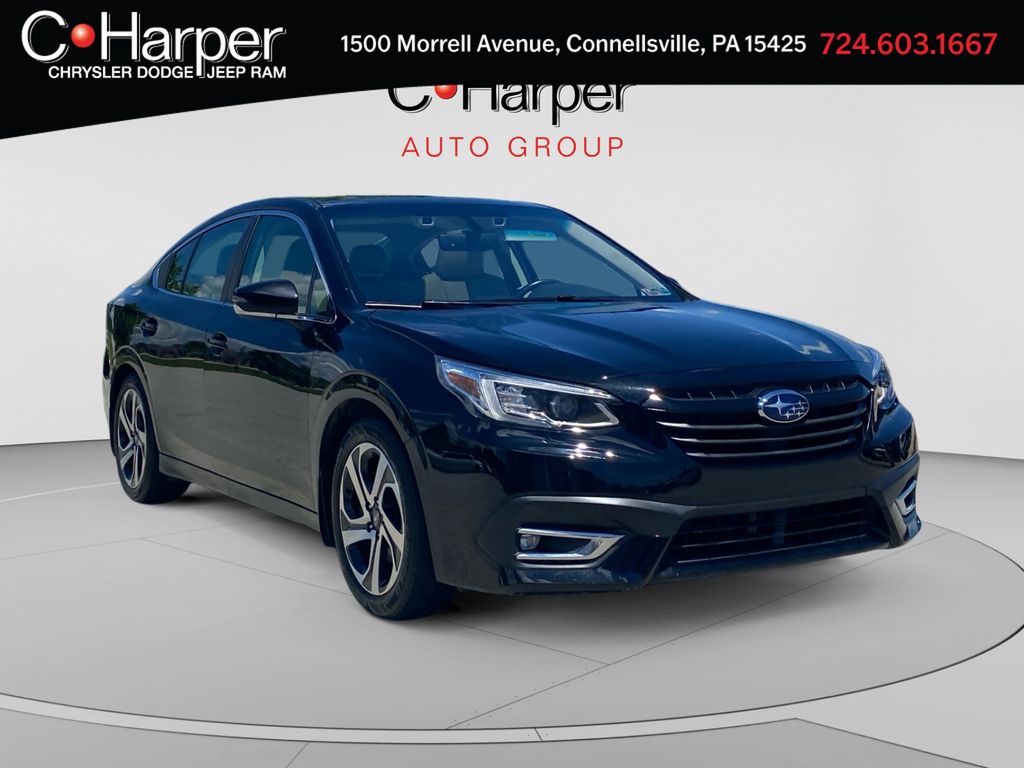 Crystal Black Silica 2022 Subaru Legacy Sedan All-Wheel Drive Continuously Variable Transmission