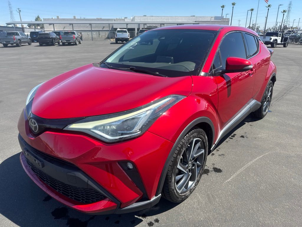 Red 2021 Toyota C-HR SUV / Crossover Front-Wheel Drive Continuously Variable Transmission