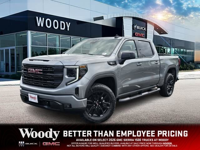 Sterling Metallic 2026 GMC Sierra 1500 Pickup Truck Four-Wheel Drive 8-Speed Automatic
