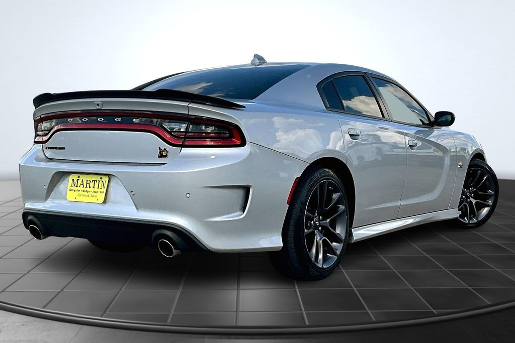 2023 Dodge Charger R/T Scat Pack Silver at Central Houston Nissan