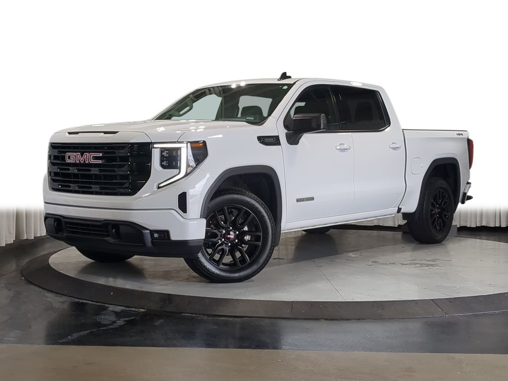 Summit White 2026 GMC Sierra 1500 Pickup Truck Four-Wheel Drive 8-Speed Automatic