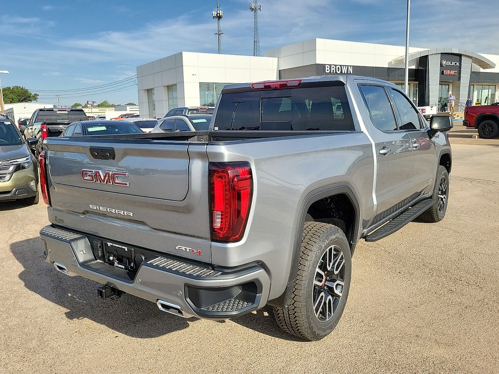 2026 GMC Sierra 1500 AT4 Silver at Brown Buick GMC