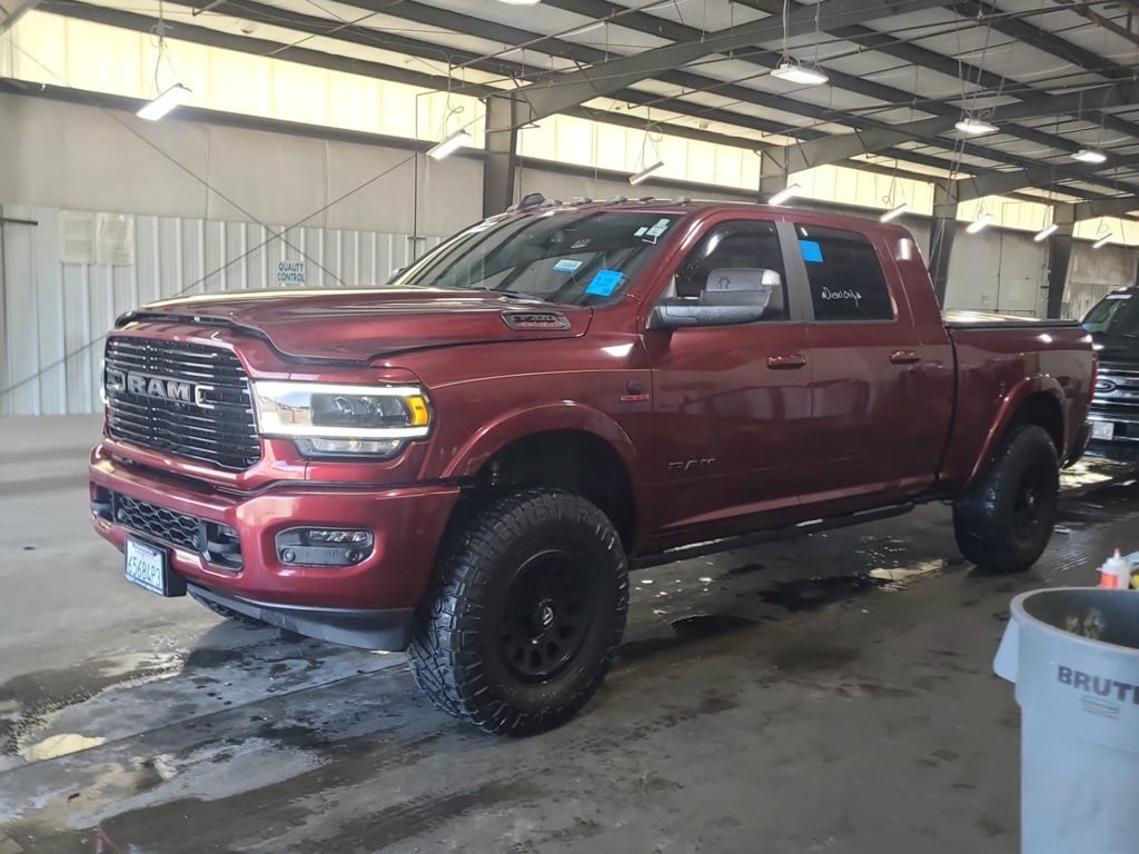 Delmonico Red Pearlcoat 2022 RAM 3500 Pickup Truck Four-Wheel Drive 6-Speed Automatic