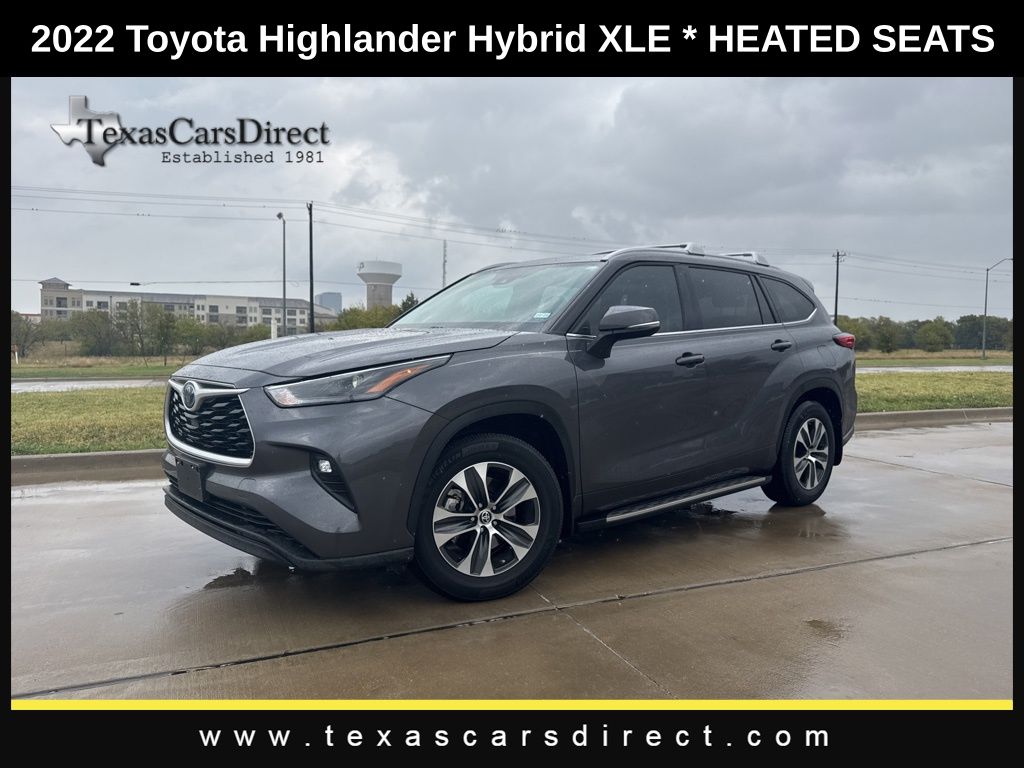 2022 Toyota Highlander Hybrid XLE 2