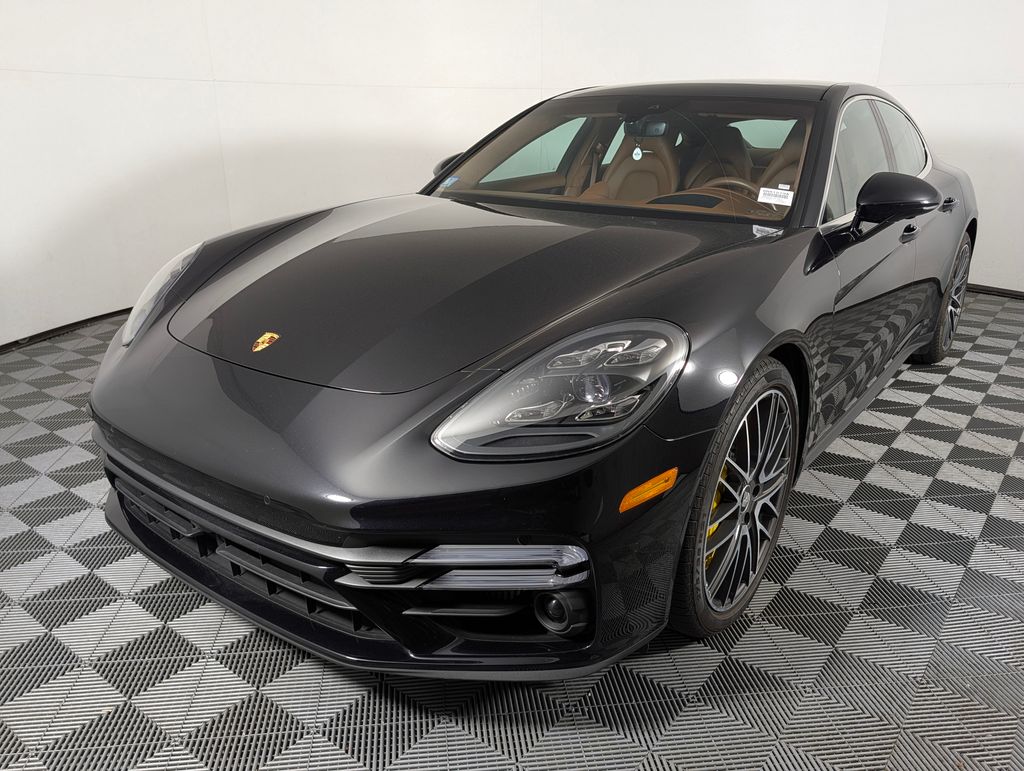 Jet Black 2023 Porsche Panamera Turbo S AWD Sedan All-Wheel Drive 8-Speed Automatic