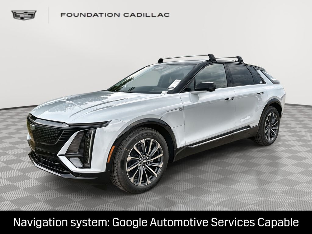 Vibrant White Tricoat 2026 Cadillac LYRIQ SUV / Crossover All-Wheel Drive 1-Speed Automatic