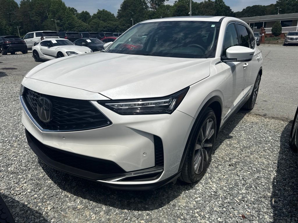 Platinum White Pearl 2025 Acura MDX SUV / Crossover Front-Wheel Drive Automatic