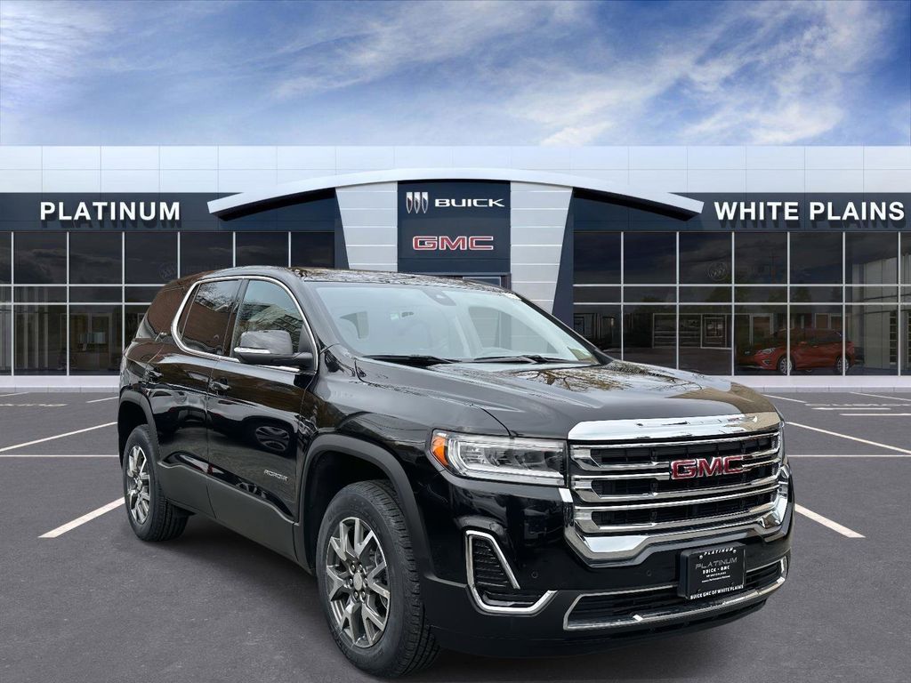 Black (Ebony Twilight Metallic) 2023 GMC Acadia SLE AWD SUV / Crossover Four-Wheel Drive 9-Speed Automatic