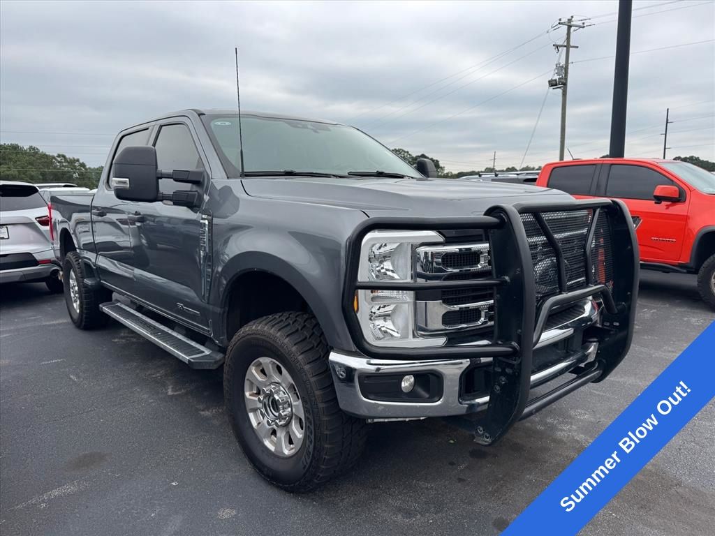 Gray Metallic 2024 Ford F-250 Super Duty Pickup Truck Four-Wheel Drive Automatic