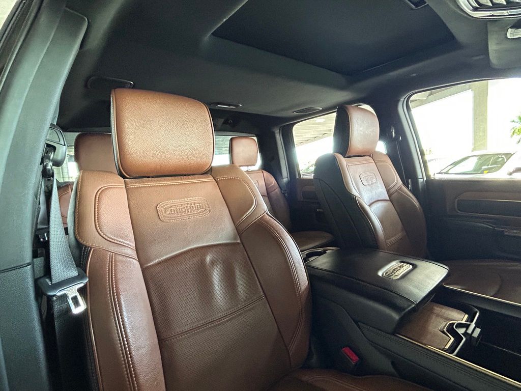 Used 2024 Diamond Black Crystal Pearlcoat Ram Longhorn image 48